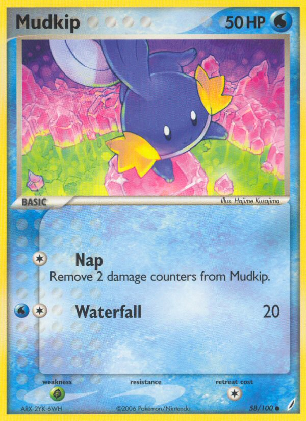 Mudkip (58/100) [EX: Crystal Guardians] | Pegasus Games WI