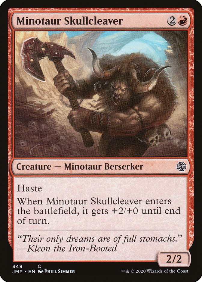 Minotaur Skullcleaver [Jumpstart] | Pegasus Games WI