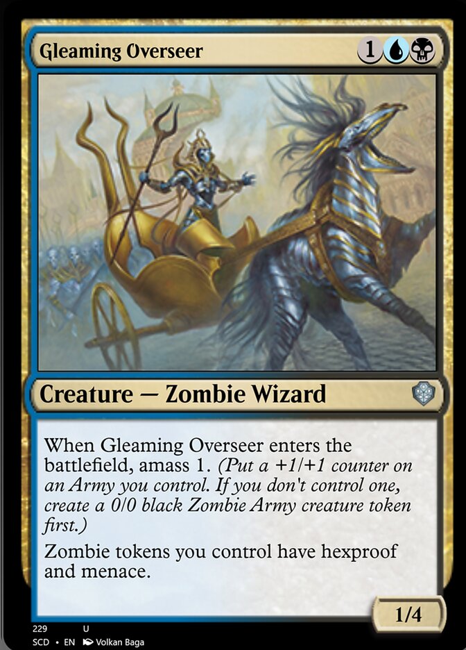 Gleaming Overseer [Starter Commander Decks] | Pegasus Games WI