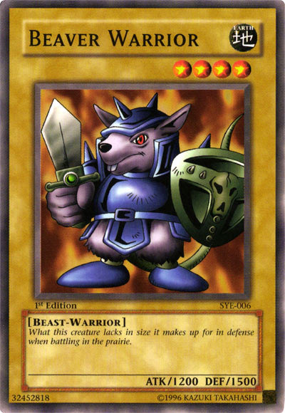 Beaver Warrior [SYE-006] Common | Pegasus Games WI