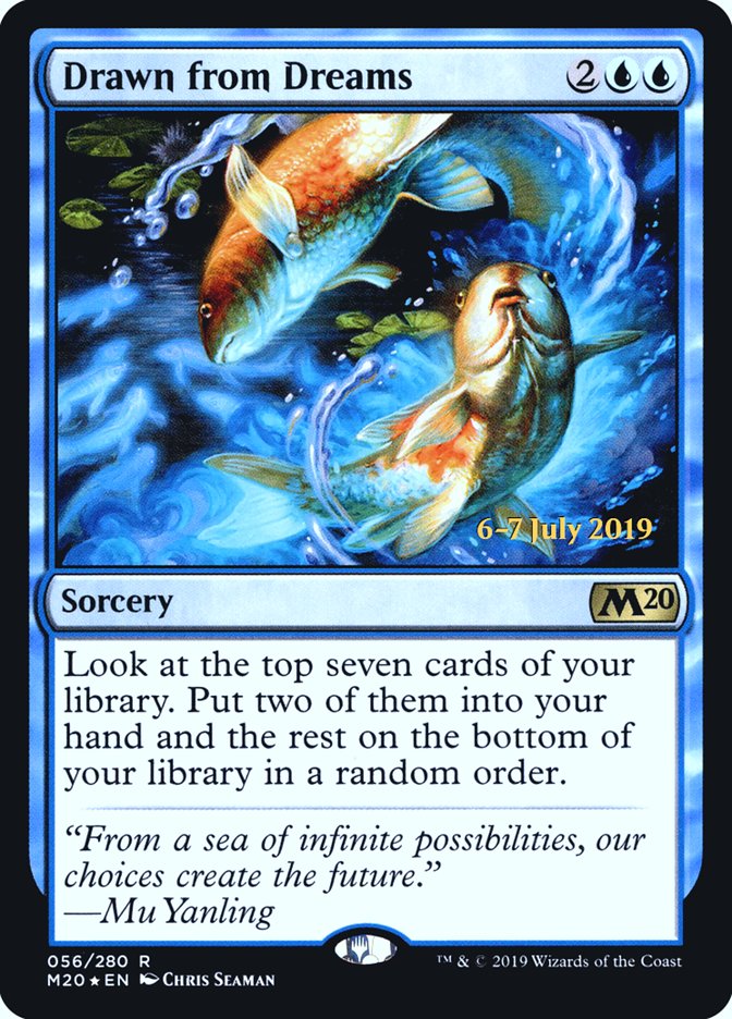 Drawn from Dreams [Core Set 2020 Prerelease Promos] | Pegasus Games WI