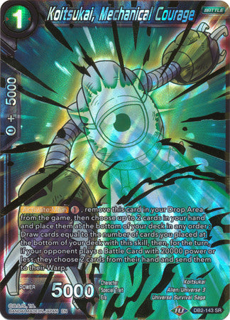 Koitsukai, Mechanical Courage [DB2-143] | Pegasus Games WI
