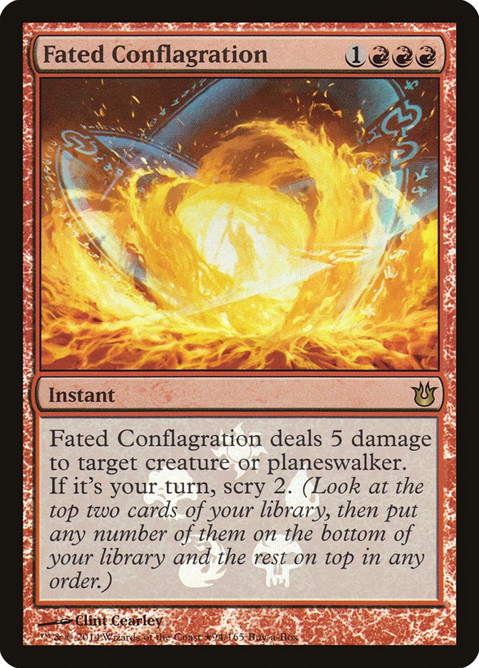 Fated Conflagration (Buy-A-Box) [Born of the Gods Promos] | Pegasus Games WI