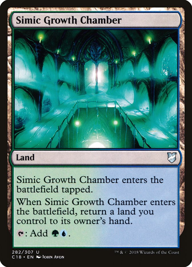 Simic Growth Chamber [Commander 2018] | Pegasus Games WI