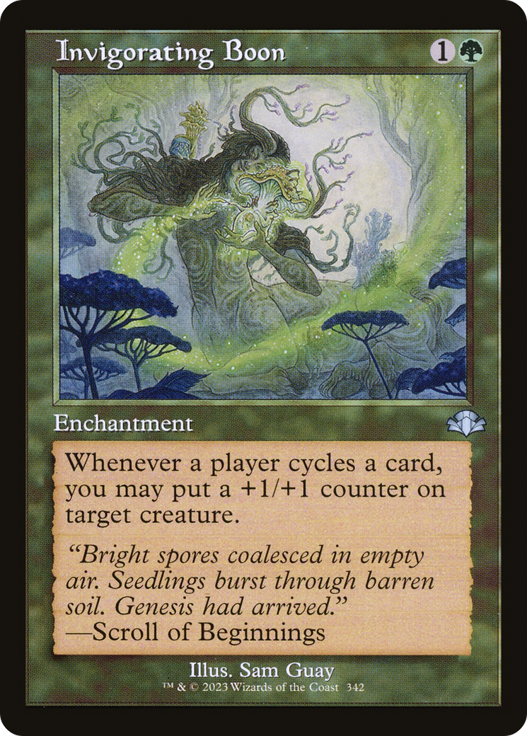 Invigorating Boon (Retro) [Dominaria Remastered] | Pegasus Games WI