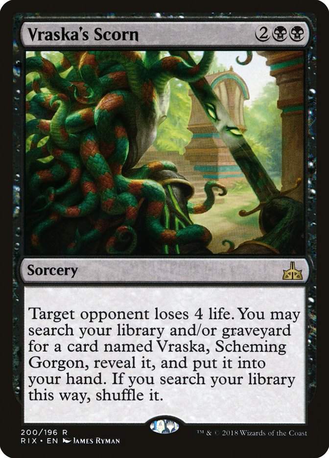 Vraska's Scorn [Rivals of Ixalan] | Pegasus Games WI