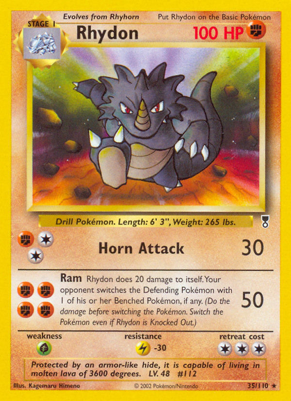 Rhydon (35/110) [Legendary Collection] | Pegasus Games WI