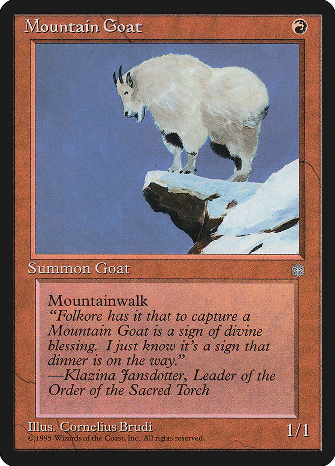 Mountain Goat [Ice Age] | Pegasus Games WI