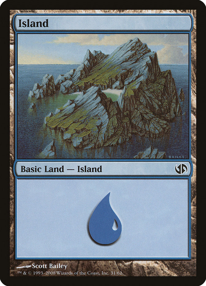 Island (31) [Duel Decks: Jace vs. Chandra] | Pegasus Games WI