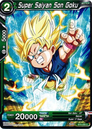 Super Saiyan Son Goku (Green) (BT5-056) [Miraculous Revival] | Pegasus Games WI