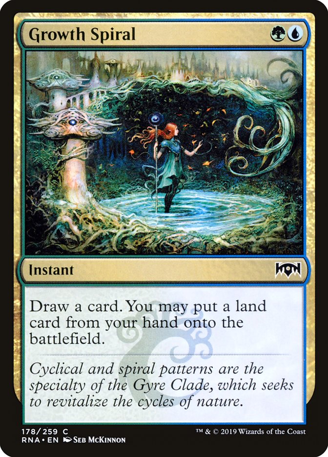 Growth Spiral [Ravnica Allegiance] | Pegasus Games WI