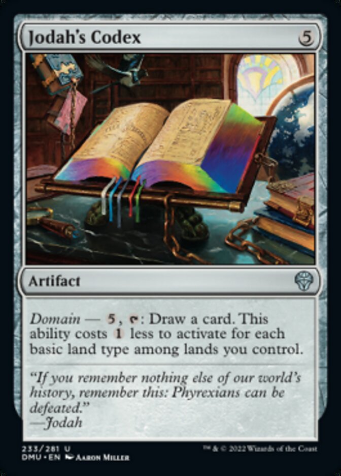 Jodah's Codex [Dominaria United] | Pegasus Games WI