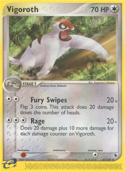 Vigoroth (47/109) [EX: Ruby & Sapphire] | Pegasus Games WI