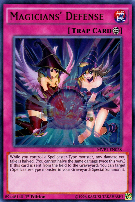 Magicians' Defense [MVP1-EN028] Ultra Rare | Pegasus Games WI