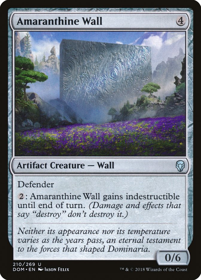 Amaranthine Wall [Dominaria] | Pegasus Games WI