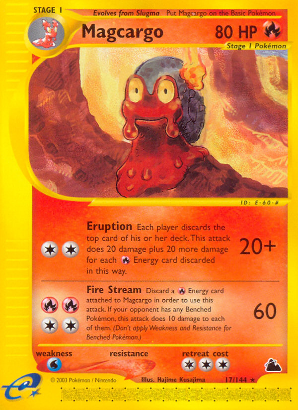 Magcargo (17/144) [Skyridge] | Pegasus Games WI