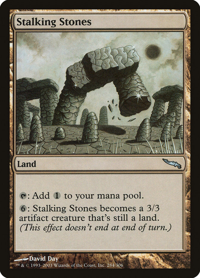 Stalking Stones [Mirrodin] | Pegasus Games WI