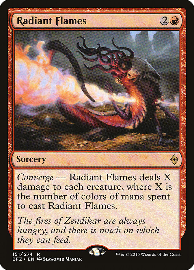 Radiant Flames [Battle for Zendikar] | Pegasus Games WI