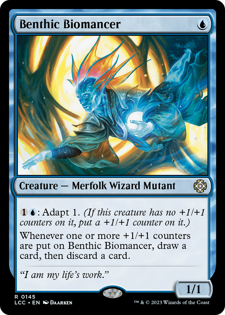 Benthic Biomancer [The Lost Caverns of Ixalan Commander] | Pegasus Games WI