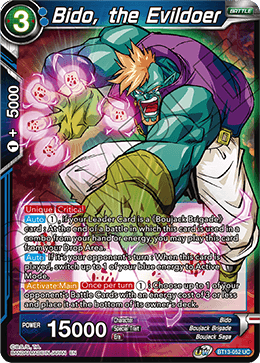 Bido, the Evildoer (Uncommon) [BT13-052] | Pegasus Games WI