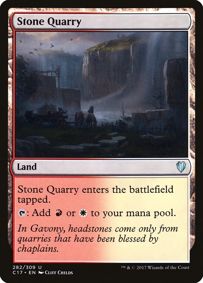 Stone Quarry [Commander 2017] | Pegasus Games WI