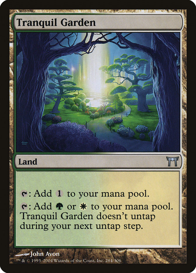 Tranquil Garden [Champions of Kamigawa] | Pegasus Games WI