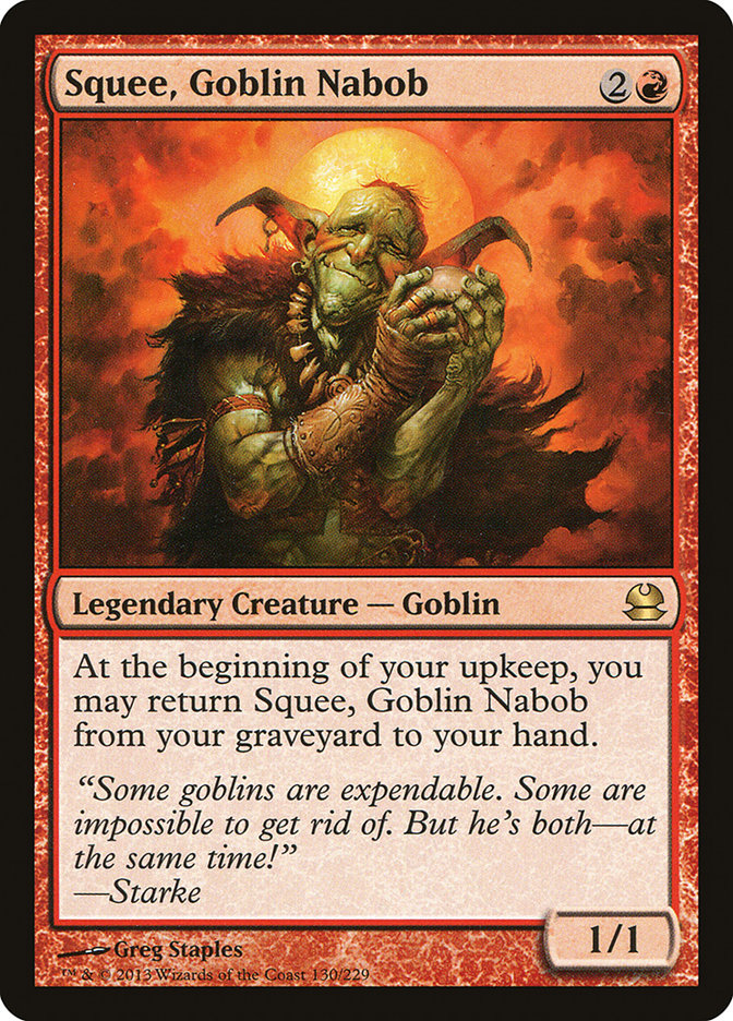 Squee, Goblin Nabob [Modern Masters] | Pegasus Games WI