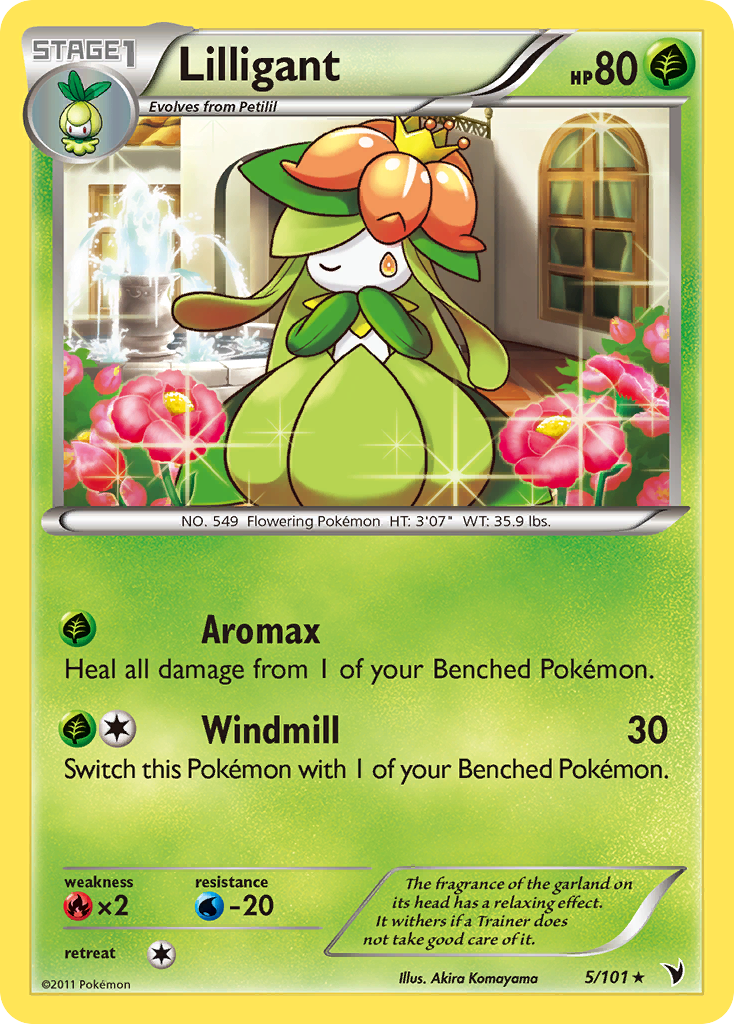 Lilligant (5/101) [Black & White: Noble Victories] | Pegasus Games WI