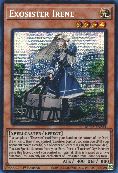 Exosister Irene [MP23-EN254] Prismatic Secret Rare | Pegasus Games WI