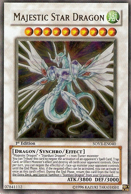 Majestic Star Dragon [SOVR-EN040] Ultra Rare | Pegasus Games WI
