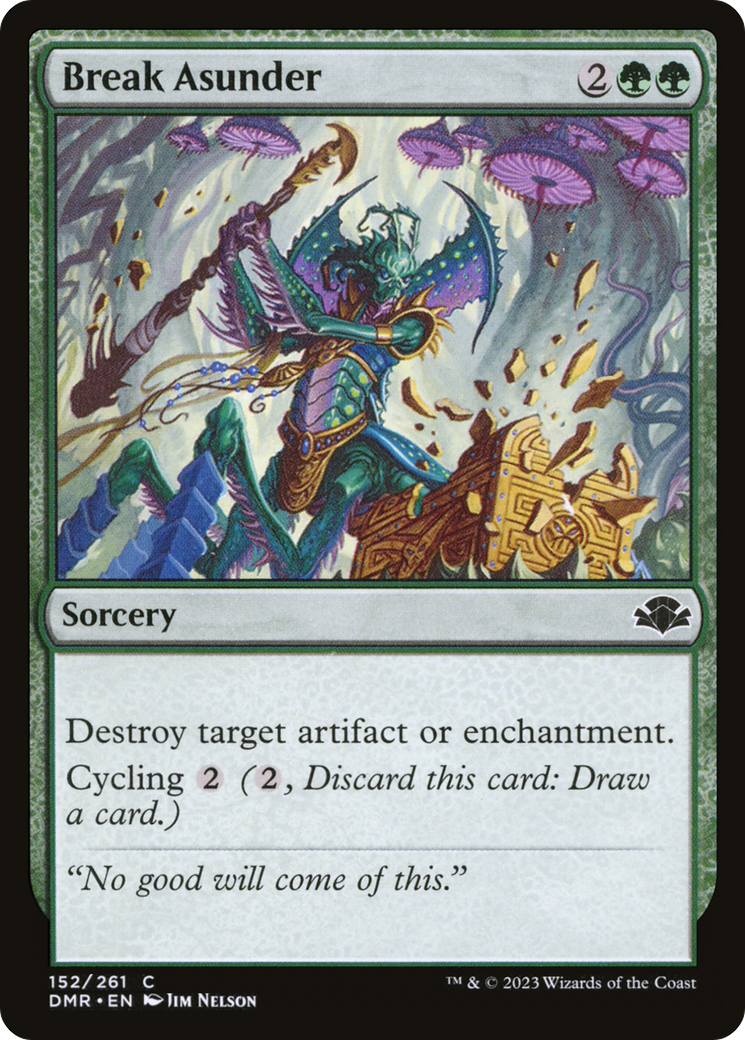 Break Asunder [Dominaria Remastered] | Pegasus Games WI
