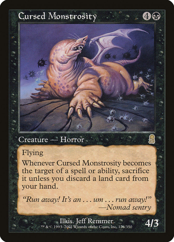 Cursed Monstrosity [Odyssey] | Pegasus Games WI