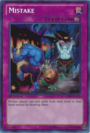 Mistake [SHSP-EN076] Secret Rare | Pegasus Games WI