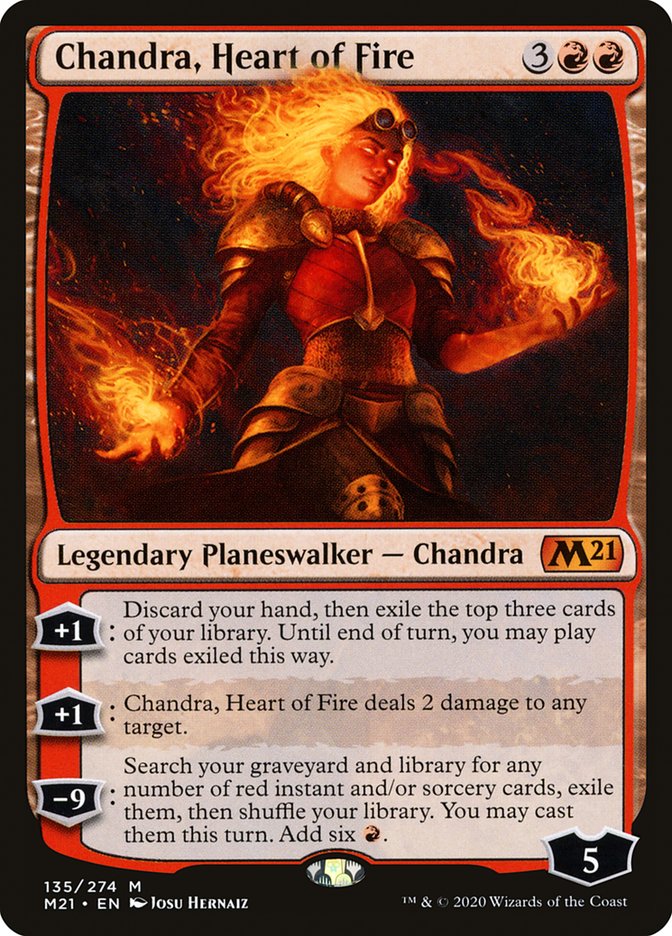 Chandra, Heart of Fire [Core Set 2021] | Pegasus Games WI