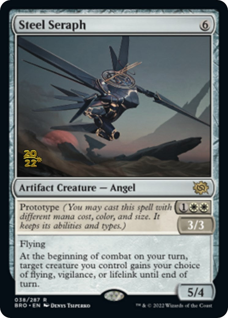 Steel Seraph [The Brothers' War Prerelease Promos] | Pegasus Games WI