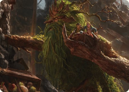 Treebeard, Gracious Host Art Card [The Lord of the Rings: Tales of Middle-earth Art Series] | Pegasus Games WI