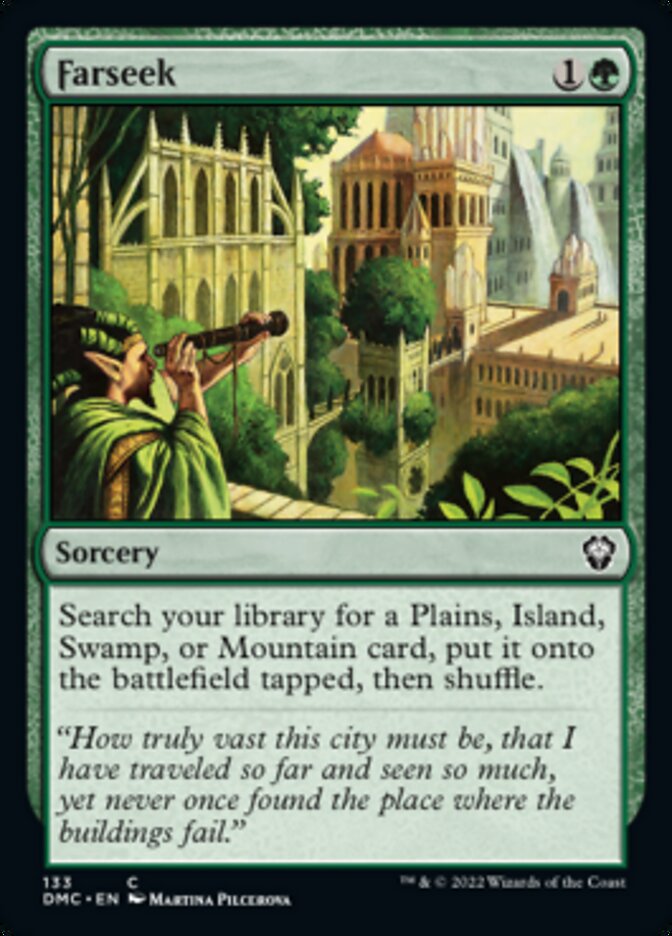 Farseek [Dominaria United Commander] | Pegasus Games WI