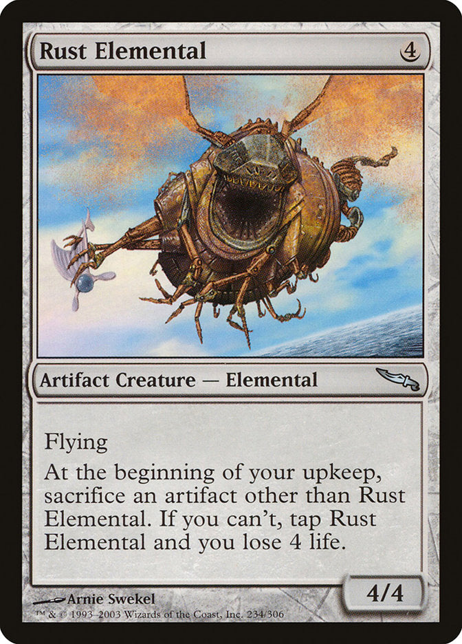 Rust Elemental [Mirrodin] | Pegasus Games WI