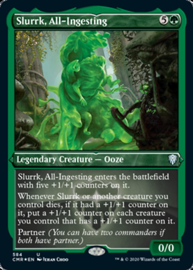 Slurrk, All-Ingesting (Etched) [Commander Legends] | Pegasus Games WI