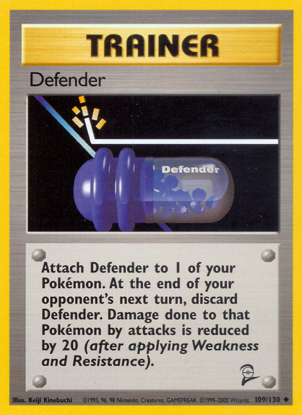 Defender (109/130) [Base Set 2] | Pegasus Games WI