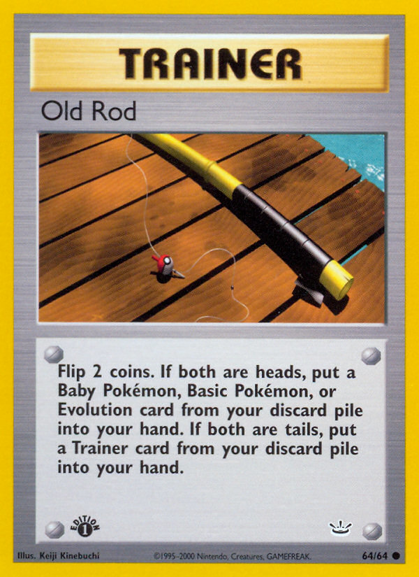 Old Rod (64/64) [Neo Revelation 1st Edition] | Pegasus Games WI