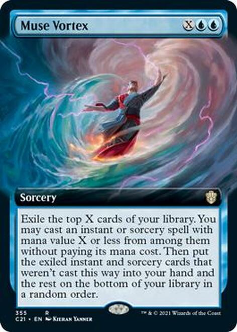 Muse Vortex (Extended Art) [Commander 2021] | Pegasus Games WI