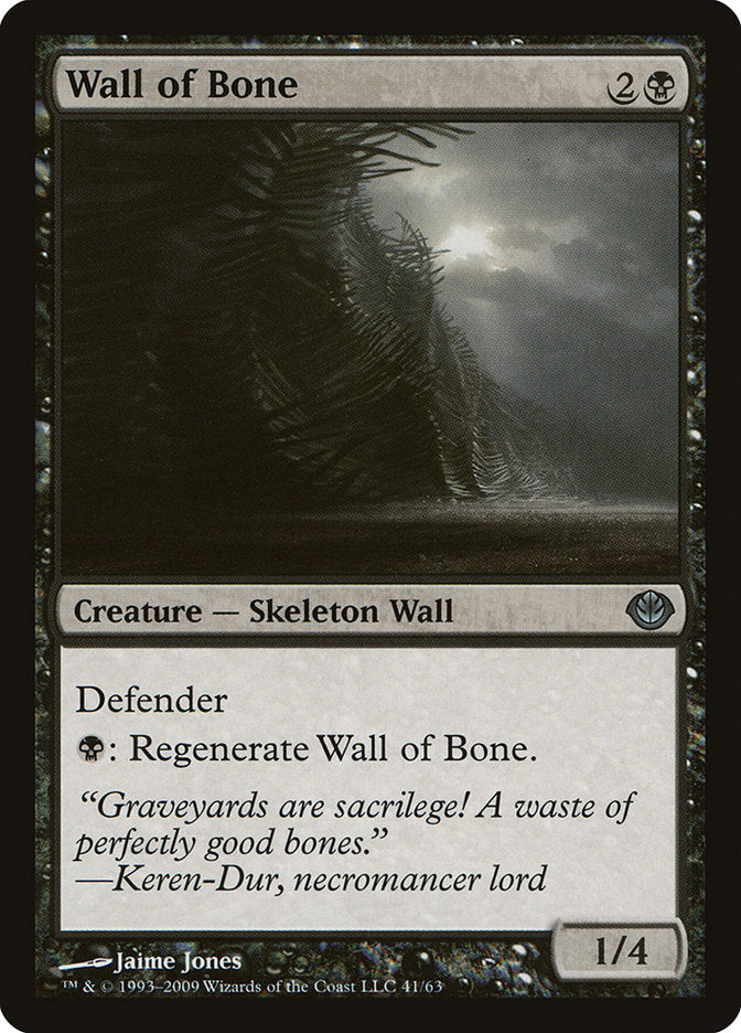 Wall of Bone [Duel Decks: Garruk vs. Liliana] | Pegasus Games WI