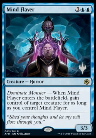 Mind Flayer (Promo Pack) [Dungeons & Dragons: Adventures in the Forgotten Realms Promos] | Pegasus Games WI