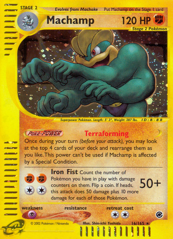 Machamp (16/165) [Expedition: Base Set] | Pegasus Games WI