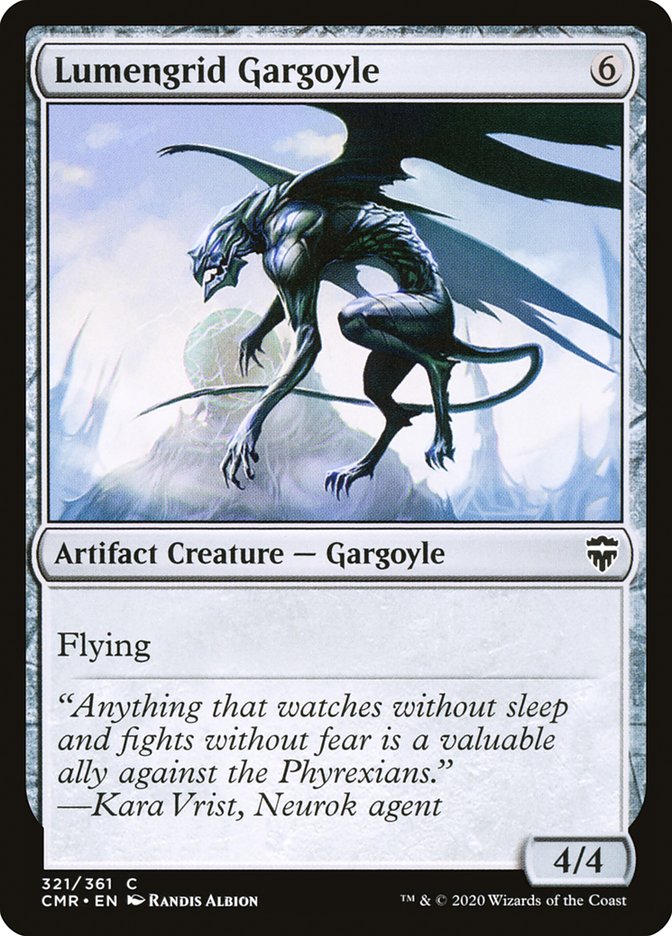 Lumengrid Gargoyle [Commander Legends] | Pegasus Games WI