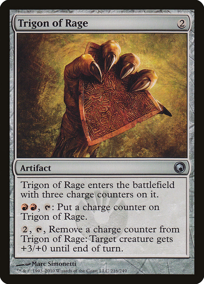 Trigon of Rage [Scars of Mirrodin] | Pegasus Games WI