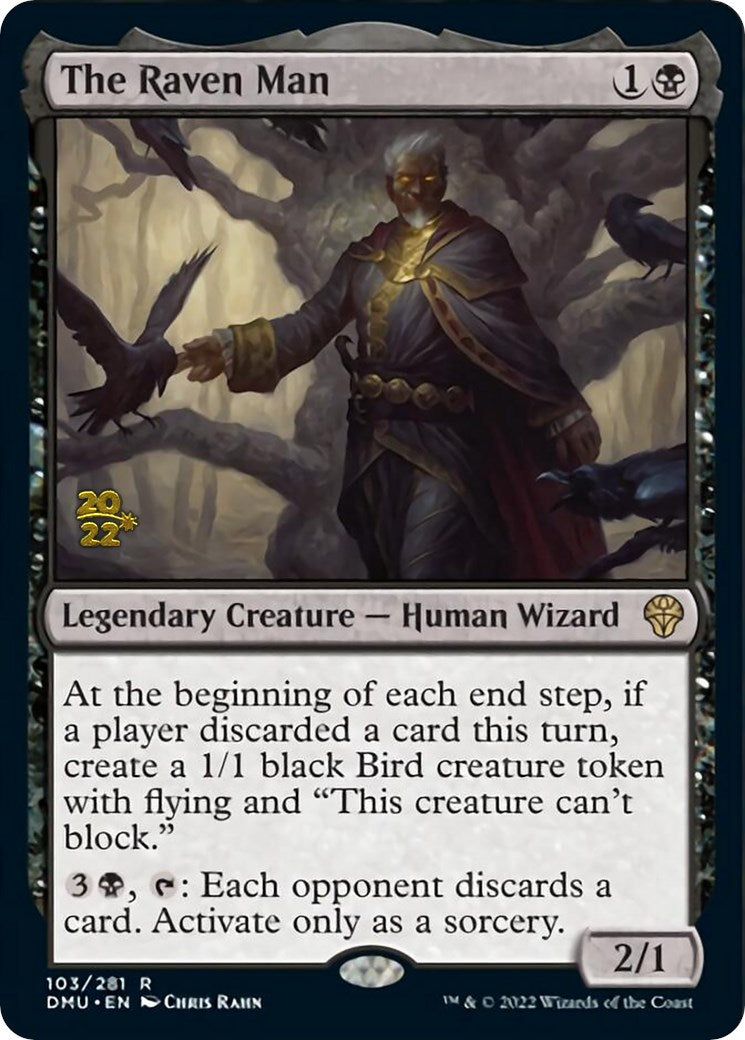 The Raven Man [Dominaria United Prerelease Promos] | Pegasus Games WI