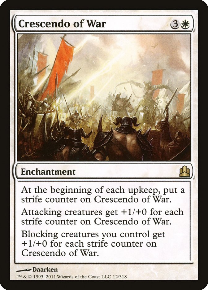 Crescendo of War [Commander 2011] | Pegasus Games WI