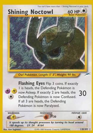 Shining Noctowl (110/105) [Neo Destiny Unlimited] | Pegasus Games WI